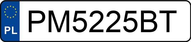 Numer rejestracyjny PM 5225BT posiada Opel frontera 2.0 espor - PM5225BT Numer rejestracyjny PM 5225BT posiada Opel frontera 2.0 espor - PM5225BT