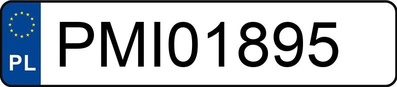 Numer rejestracyjny PMI 01895 posiada BMW 320D - PMI01895 Numer rejestracyjny PMI 01895 posiada BMW 320D - PMI01895