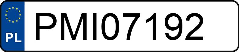 Numer rejestracyjny PMI 07192 posiada FORD FOCUS C-MAX - PMI07192 Numer rejestracyjny PMI 07192 posiada FORD FOCUS C-MAX - PMI07192
