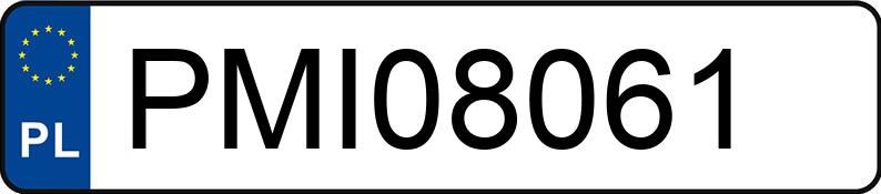 Numer rejestracyjny PMI 08061 posiada VOLKSWAGEN Golf V 1.9 TDi MR`03 E4 Comfortline - PMI08061