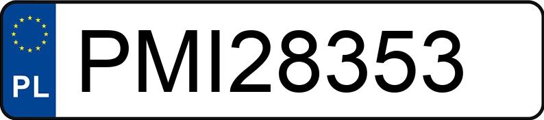 Numer rejestracyjny PMI 28353 posiada PEUGEOT 2008 - PMI28353