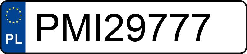 Numer rejestracyjny PMI 29777 posiada VOLKSWAGEN Golf VII 2.0 TSI MR`12 E6 GTI Clubsport - PMI29777 Numer rejestracyjny PMI 29777 posiada VOLKSWAGEN Golf VII 2.0 TSI MR`12 E6 GTI Clubsport - PMI29777