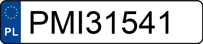 Numer rejestracyjny PMI 31541 posiada CITROEN C3 AIRCROSS - PMI31541