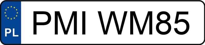 Numer rejestracyjny PMI WM85 posiada YAMAHA Naked Bike do 600 ccm XJ6 - PMIWM85