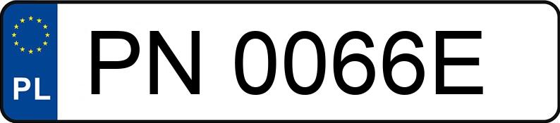 Numer rejestracyjny PN 0066E posiada BMW 535 Diesel DPF MR`10 E6 F10 xDrive Steptronic - PN0066E