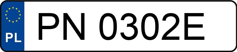 Numer rejestracyjny PN 0302E posiada PEUGEOT 5008 2.0 HDI MR`20 E6 GT 180 S&S EAT - PN0302E
