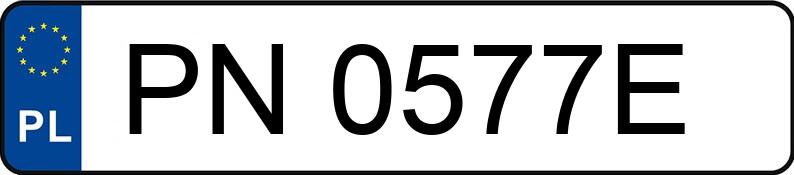 Numer rejestracyjny PN 0577E posiada RENAULT KADJAR - PN0577E Numer rejestracyjny PN 0577E posiada RENAULT KADJAR - PN0577E