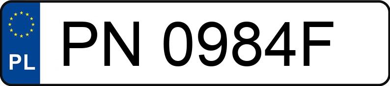 Numer rejestracyjny PN 0984F posiada AUDI A6 - PN0984F Numer rejestracyjny PN 0984F posiada AUDI A6 - PN0984F