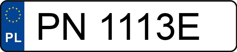 Numer rejestracyjny PN 1113E posiada SKODA FABIA - PN1113E Numer rejestracyjny PN 1113E posiada SKODA FABIA - PN1113E