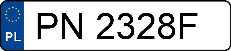 Numer rejestracyjny PN 2328F posiada LEXUS RX350H - PN2328F