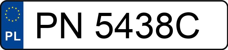 Numer rejestracyjny PN 5438C posiada TOYOTA Yaris 1.0 MR`20 E6d Comfort - PN5438C