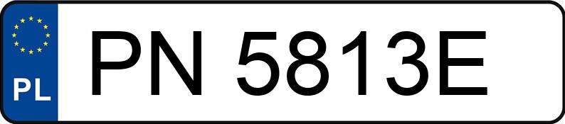 Numer rejestracyjny PN 5813E posiada PEUGEOT 407 - PN5813E Numer rejestracyjny PN 5813E posiada PEUGEOT 407 - PN5813E