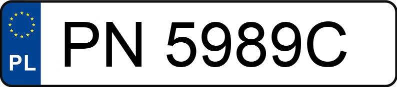 Numer rejestracyjny PN 5989C posiada SEAT Ibiza 1.6 TDI-CR MR`09 E4 6J Style - PN5989C Numer rejestracyjny PN 5989C posiada SEAT Ibiza 1.6 TDI-CR MR`09 E4 6J Style - PN5989C