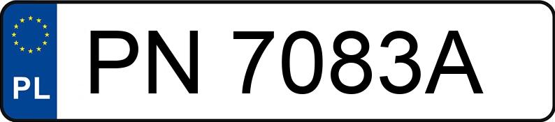 Numer rejestracyjny PN 7083A posiada TOYOTA COROLLA - PN7083A Numer rejestracyjny PN 7083A posiada TOYOTA COROLLA - PN7083A