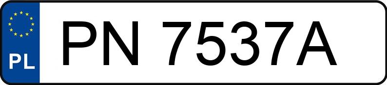 Numer rejestracyjny PN 7537A posiada PEUGEOT 208 - PN7537A