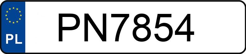 Numer rejestracyjny PN 7854 posiada SUZUKI Sport./Szosowe do 600 ccm GSX 600 R - PN7854