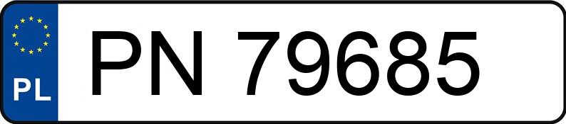 Numer rejestracyjny PN 79685 posiada SKODA OCTAVIA - PN79685