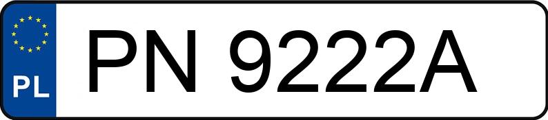 Numer rejestracyjny PN 9222A posiada ACORD/IVECO 35S18 - PN9222A