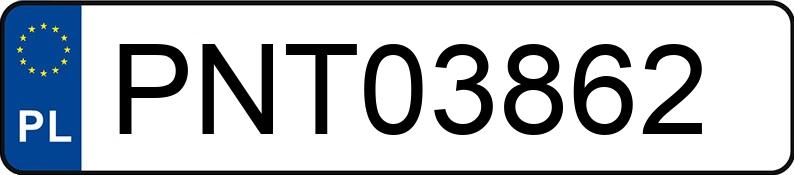 Numer rejestracyjny PNT 03862 posiada TOYOTA COROLLA - PNT03862 Numer rejestracyjny PNT 03862 posiada TOYOTA COROLLA - PNT03862