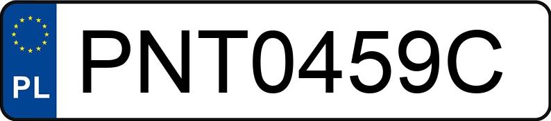 Numer rejestracyjny PNT 0459C posiada RENAULT MEGANE SCENIC - PNT0459C