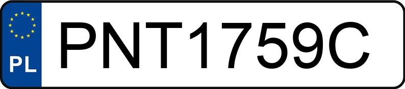 Numer rejestracyjny PNT 1759C posiada VOLKSWAGEN Golf VII 2.0 TSI MR`12 E6 R 4MOTION - PNT1759C Numer rejestracyjny PNT 1759C posiada VOLKSWAGEN Golf VII 2.0 TSI MR`12 E6 R 4MOTION - PNT1759C