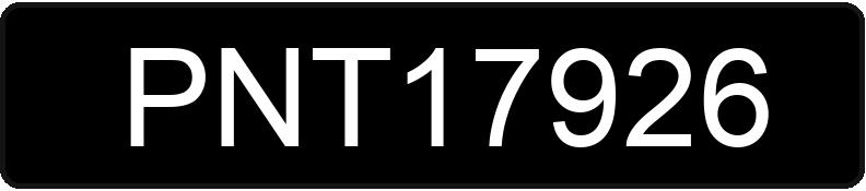 Numer rejestracyjny PNT 17926 posiada MERCEDES-BENZ  - PNT17926