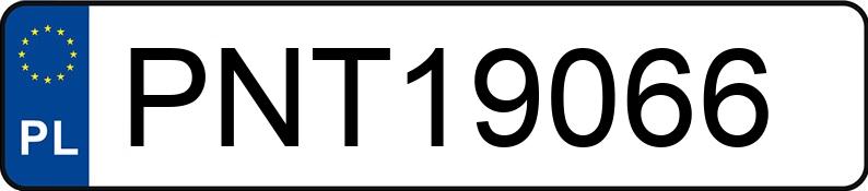 Numer rejestracyjny PNT 19066 posiada SKODA OCTAVIA - PNT19066