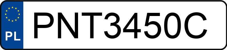 Numer rejestracyjny PNT 3450C posiada SCANIA S500 N323 - PNT3450C