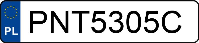 Numer rejestracyjny PNT 5305C posiada TOYOTA Corolla 1.8 Hybrid MR`23 E6d Comfort+Tech e-CVT - PNT5305C