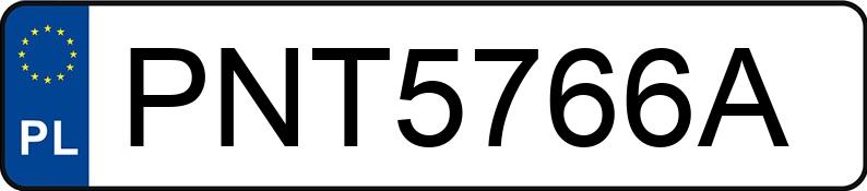 Numer rejestracyjny PNT 5766A posiada BMW 525D - PNT5766A