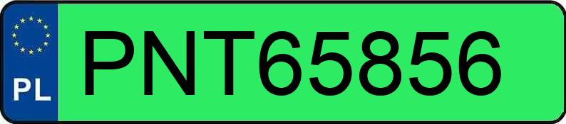 Numer rejestracyjny PNT 65856 posiada TESLA Model S MR`12 Sport 85kWh - PNT65856 Numer rejestracyjny PNT 65856 posiada TESLA Model S MR`12 Sport 85kWh - PNT65856