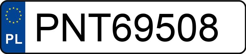 Numer rejestracyjny PNT 69508 posiada AUDI A4 - PNT69508