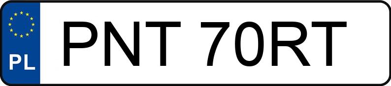 Le numéro d’enregistrement PNT 70RT a VOLKSWAGEN Golf IV 1.9 TDI MR`97 Trendline 4MOTION - PNT70RT