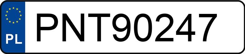 Numer rejestracyjny PNT 90247 posiada DAF XF 480 FT H4EN3 - PNT90247