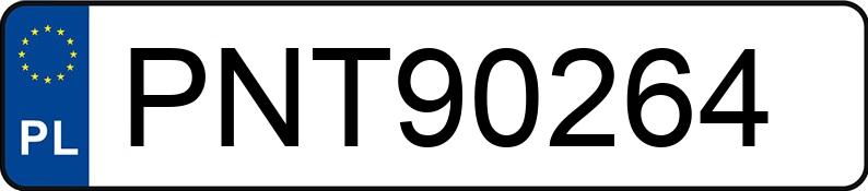 Numer rejestracyjny PNT 90264 posiada IVECO/NPS 35S18 IS35SI2AA/Z - PNT90264