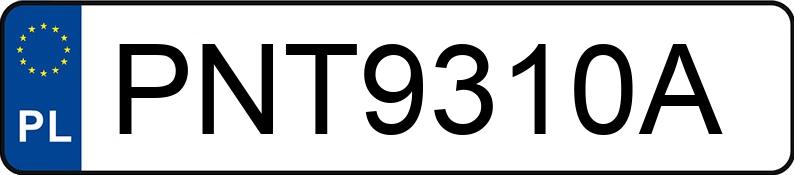 Numer rejestracyjny PNT 9310A posiada MERCEDES-BENZ/GNIOTPOL ACTROS 963-0-A/G - PNT9310A