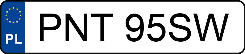 Numer rejestracyjny PNT 95SW posiada OPEL OMEGA 2,5 TD KOMBI - PNT95SW