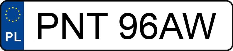 Numer rejestracyjny PNT 96AW posiada PEUGEOT BOXER - PNT96AW