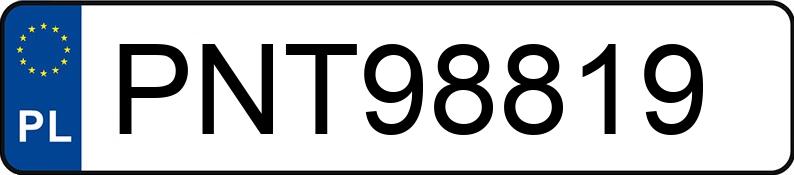 Numer rejestracyjny PNT 98819 posiada SKODA OCTAVIA PREMIA - PNT98819