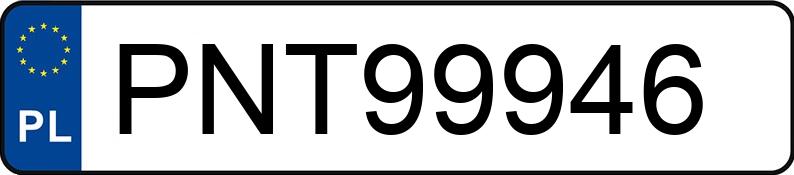 Numer rejestracyjny PNT 99946 posiada RENAULT/VP D MDA3C/Z - PNT99946