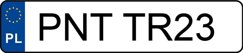 Numer rejestracyjny PNT TR23 posiada URSUS C-360 - PNTTR23