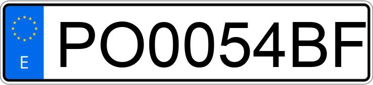 Numer rejestracyjny PO0054BF posiada PEUGEOT 306 Numer rejestracyjny PO0054BF posiada PEUGEOT 306