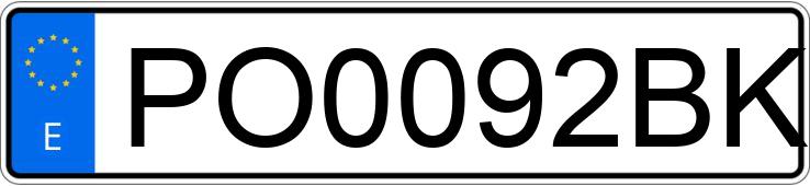 Numer rejestracyjny PO0092BK posiada SEAT IBIZA Numer rejestracyjny PO0092BK posiada SEAT IBIZA