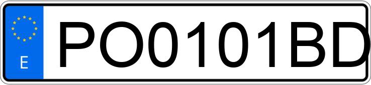 Numer rejestracyjny PO0101BD posiada MERCEDES C 250 (202)