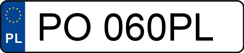 Numer rejestracyjny PO 060PL posiada KIA SPORTAGE - PO060PL Numer rejestracyjny PO 060PL posiada KIA SPORTAGE - PO060PL