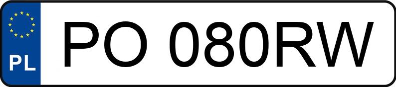 Numer rejestracyjny PO 080RW posiada FIAT SEICENTO SUITE - PO080RW