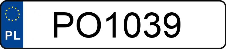 Numer rejestracyjny PO 1039 posiada YAMAHA Naked Bike od 600 ccm XJR 1300 SP - PO1039