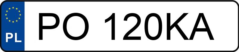 Numer rejestracyjny PO 120KA posiada TOYOTA HILUX - PO120KA