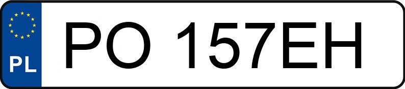 Numer rejestracyjny PO 157EH posiada SEAT IBIZA - PO157EH Numer rejestracyjny PO 157EH posiada SEAT IBIZA - PO157EH