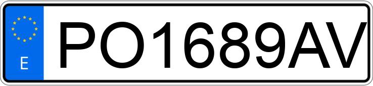 Numer rejestracyjny PO1689AV posiada NISSAN PATROL